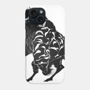 Bison Shadow Silhouette Anime Style Collection No. 111 Phone Case