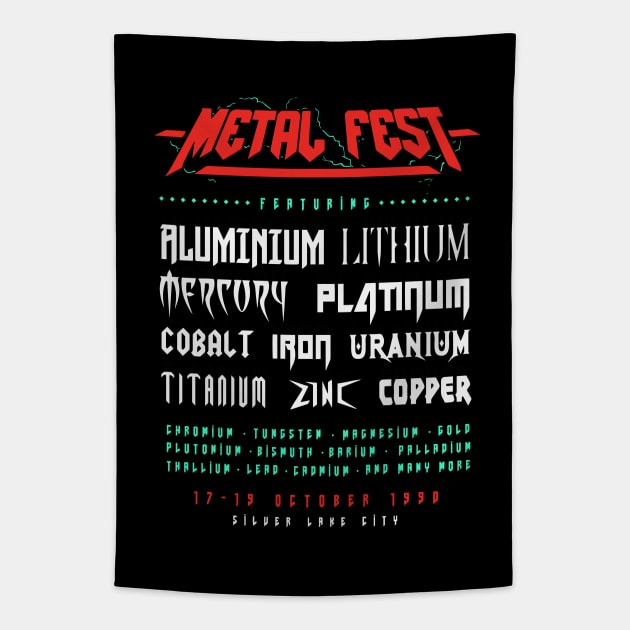 Metal Fest Tapestry by Grant_Shepley