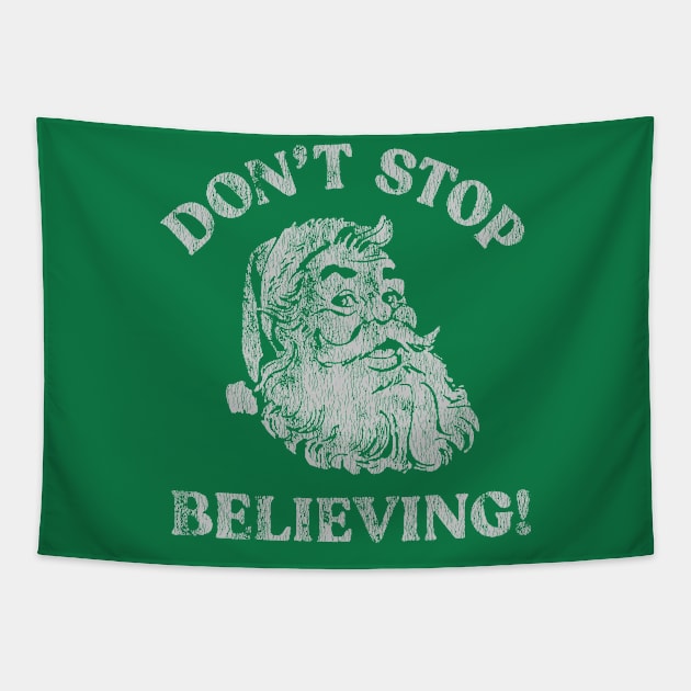 Don't Stop Believing - Vintage Tapestry by hedkup