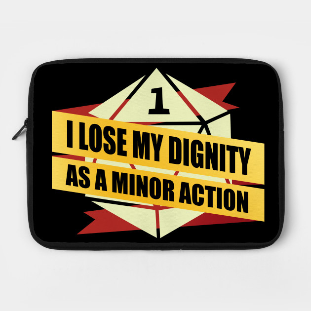 I Lose Dignity As A Minor Action