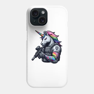 Tactical Unicorn - Sleeve Tattoo Phone Case