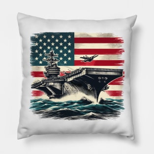 Aircraft Carrier Pillow