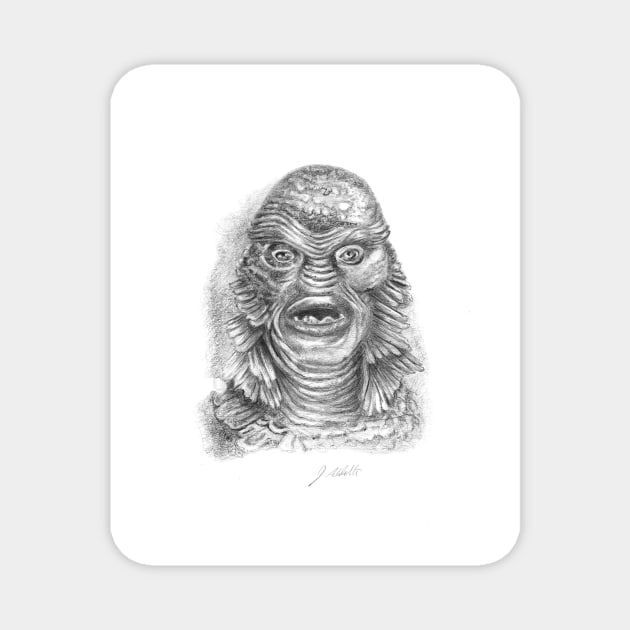 Creature from the Black Lagoon Magnet by GunnerStudios