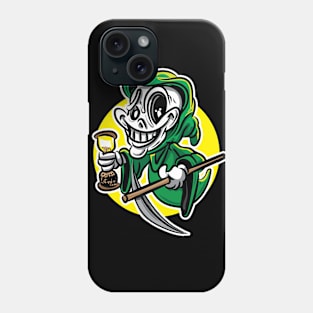 Grinning Grim Reaper Phone Case