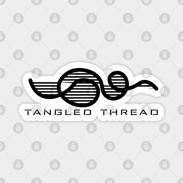 tangled thread Magnet by dodolanlaku