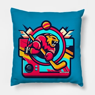 Hockey Logo Pillow