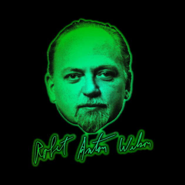 Robert Anton Wilson - RAW by Ricardo77