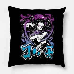 Demon Sister Redux Pillow