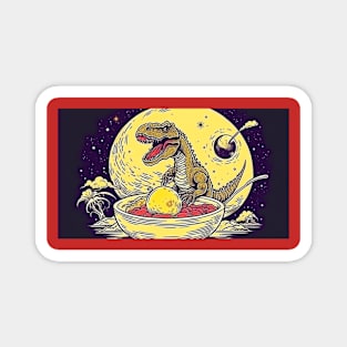 Jurassic Ramen Magnet