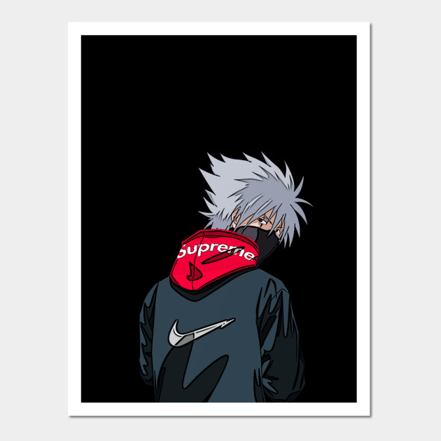 Supreme Kakashi - Naruto - Posters and Art | TeePublic