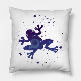 Frog Constellation Pillow