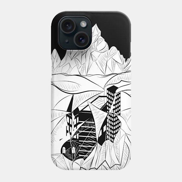 Frozen city Phone Case by AnnArtshock