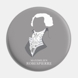 Maximilien Robespierre - Minimalist Portrait Pin