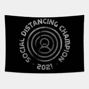 SOCIAL DISTANCING CHAMPION 2021 Tapestry