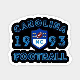North Carolina Football Vintage Style Magnet