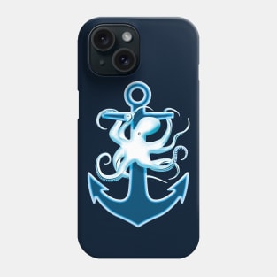 Anchor And Octopus Graphic Design Phone Case