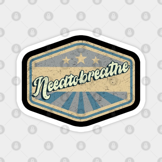 vintage Needtobreathe Magnet by KOKOS PAPA