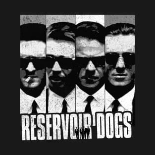 reservoir dogs black and white club T-Shirt