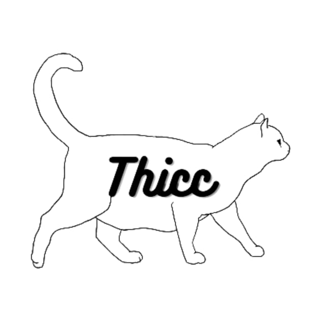 Thicc Bois Simple Print by Thicc Bois LLC