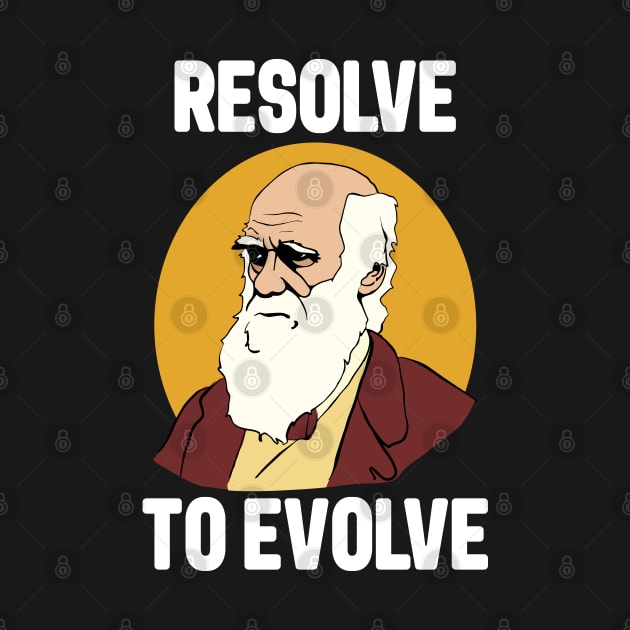 Charles Darwin Evolution by Huhnerdieb Apparel