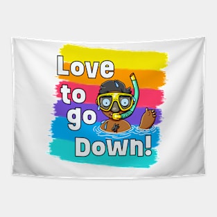 Love to go Down! Tapestry