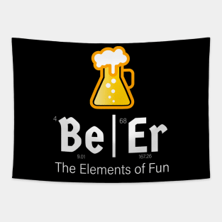 Funny Chemistry Beer Shirt Tapestry