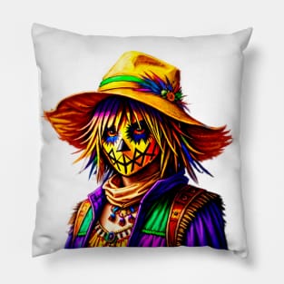 Stylish Scarecrow Pillow