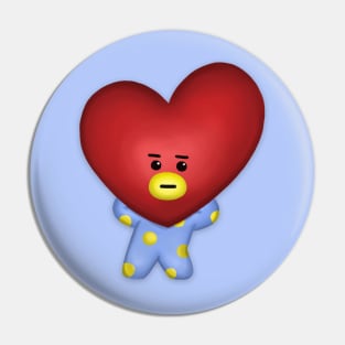 BT21 BTS KPOP CUTE TATA V TAEHYUNG Pin