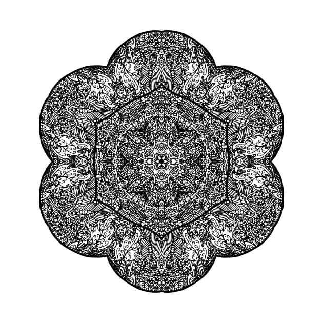 Forest Mandala by ElviraDraat