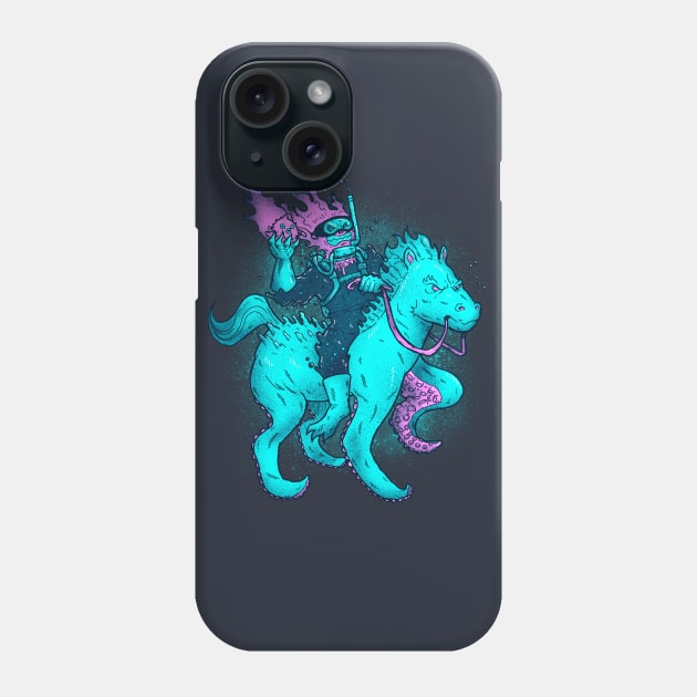 The Bodyless Seahorseman Phone Case by nickv47