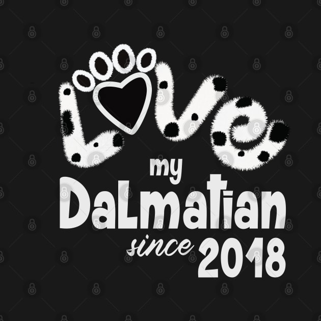 Love my dalmatian since 2018 by ArteriaMix