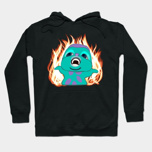 Bibble fire meme - Barbie - Hoodie