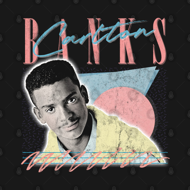 Disover Carlton Banks - 90s Style Fan Design - Fresh Prince - T-Shirt