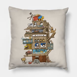 The Dog House Pillow