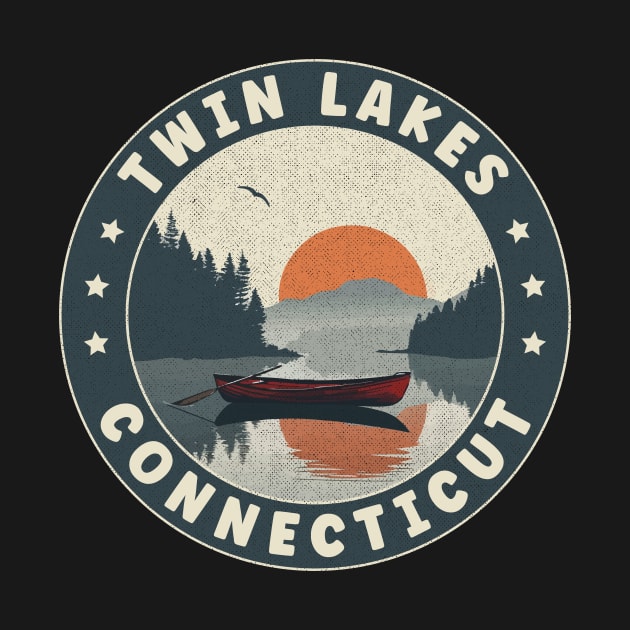 Twin Lakes Connecticut Sunset by turtlestart