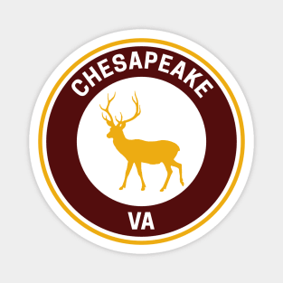 Vintage Chesapeake Virginia Magnet