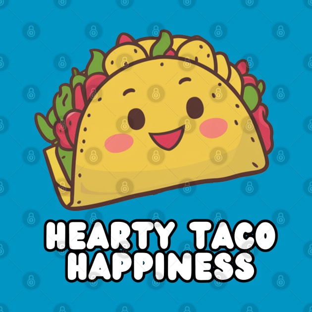 Hearty Taco Happines by Estrella Design