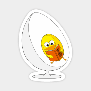 Egg-cellent reading Magnet