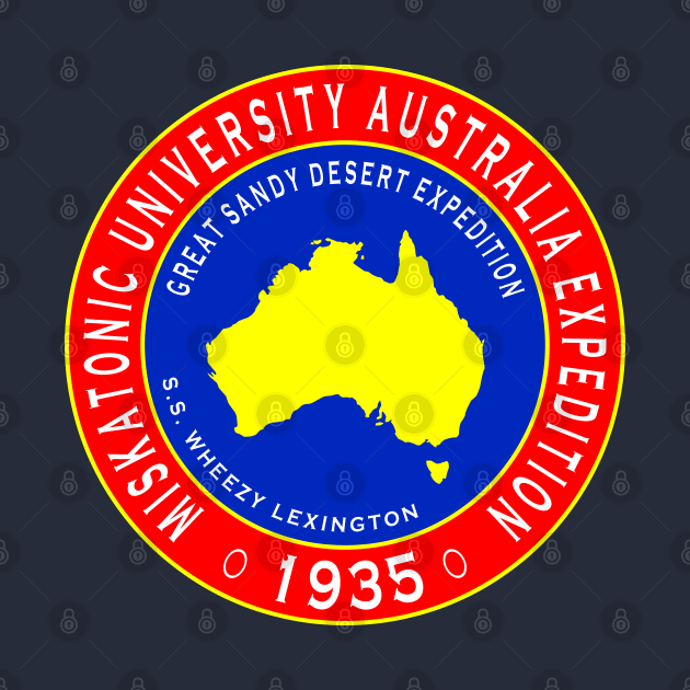 Miskatonic University Australia Expedition by Lyvershop