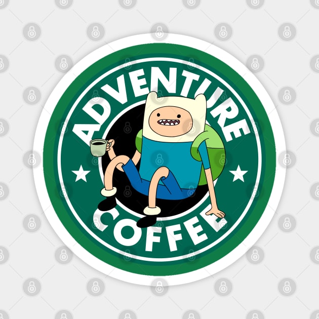 Adventure Coffee Magnet by peekxel