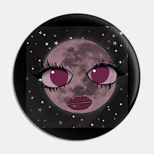 Moody Night Sky Pin