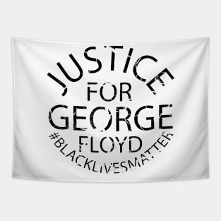 justice for George Floyd Tapestry