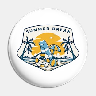 Summer Break - Holiday Pin