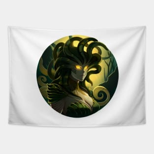 Vector Anime Vraska - Golgari Queen Tapestry