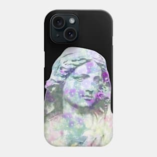 Woman in flowers Phone Case