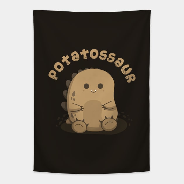 Potatossaur Tapestry by Studio Mootant