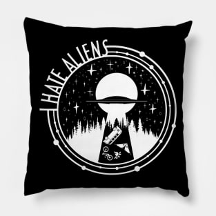 I Love Aliens Pillow