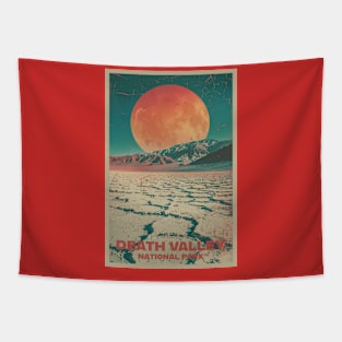 Death Valley National Park Vintage Travel  Poster Tapestry