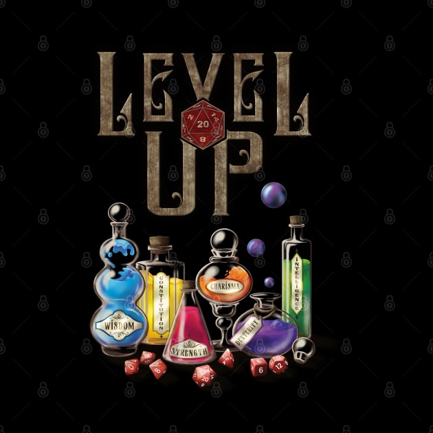 Level Up by SwanStarDesigns