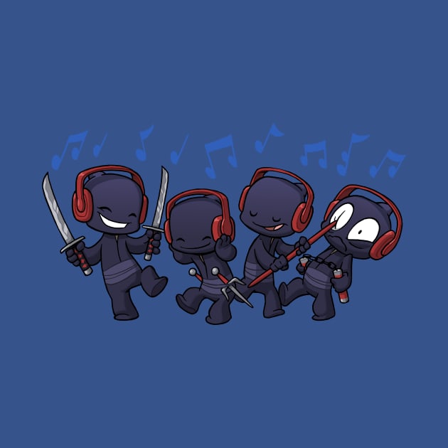 Ninja Dance Party by Dooomcat